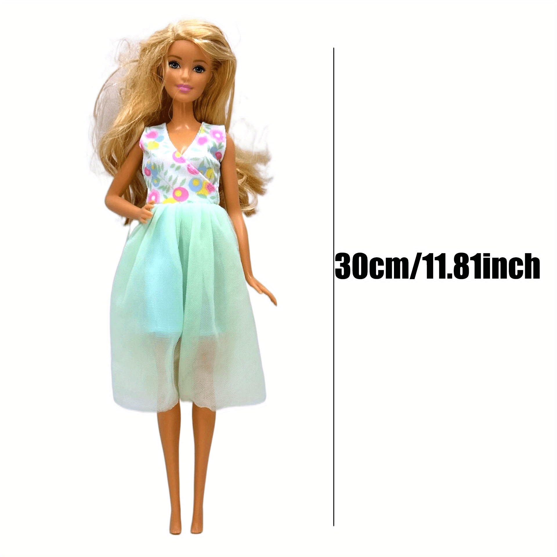 Princess Doll Dress Up Costume Clothes for Girls Birthday