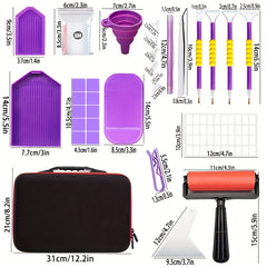 Diamond Painting Kit Accessories Tools 127pcs