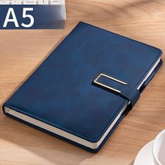 A5 120 Sheets Double Sided Writing Leather Notebook
