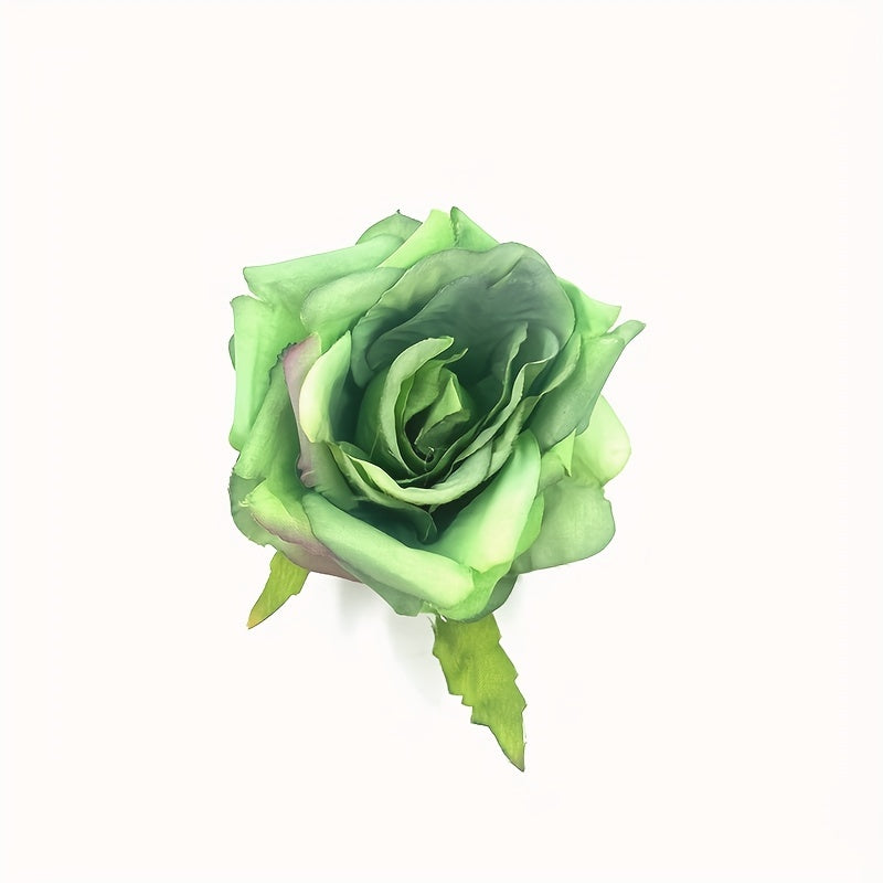 Rose Flower Hair Clip Non slip Duck Billed Clip