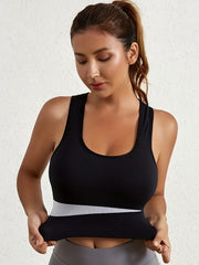4pcs Block Racerback Sports Bra for Women