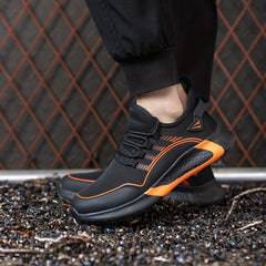 Puncture Proof Safety Shoes Work Sneakers for Industrial Construction Site