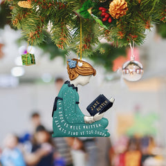 Christmas Tree Decorations Acrylic Hanging Ornaments for Home Holiday Decor