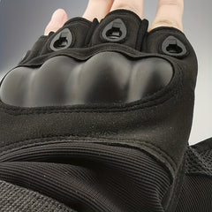 Men's Half Finger Tactical Gloves for Outdoor Activities