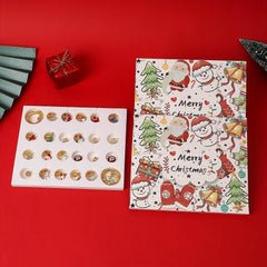 Christmas Advent Calendar DIY Bracelet Making Kit, Christmas Tree Bracelet Gift