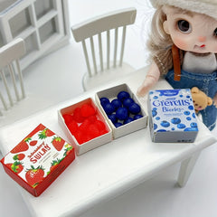 DIY Dollhouse Food Model Accessories: Strawberry Sundae & Gerard's Bierij Chocol