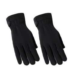 Winter Cashmere Lining Warm Gloves For Women Men