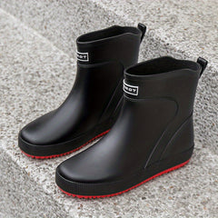 Men's Waterproof Rain Boots Non-slip Outdoor Work Fishing Shoes