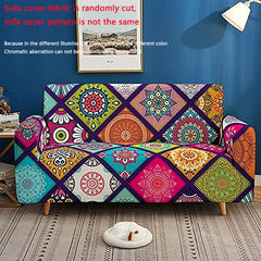 Bohemian Floral Pattern Sofa Cover