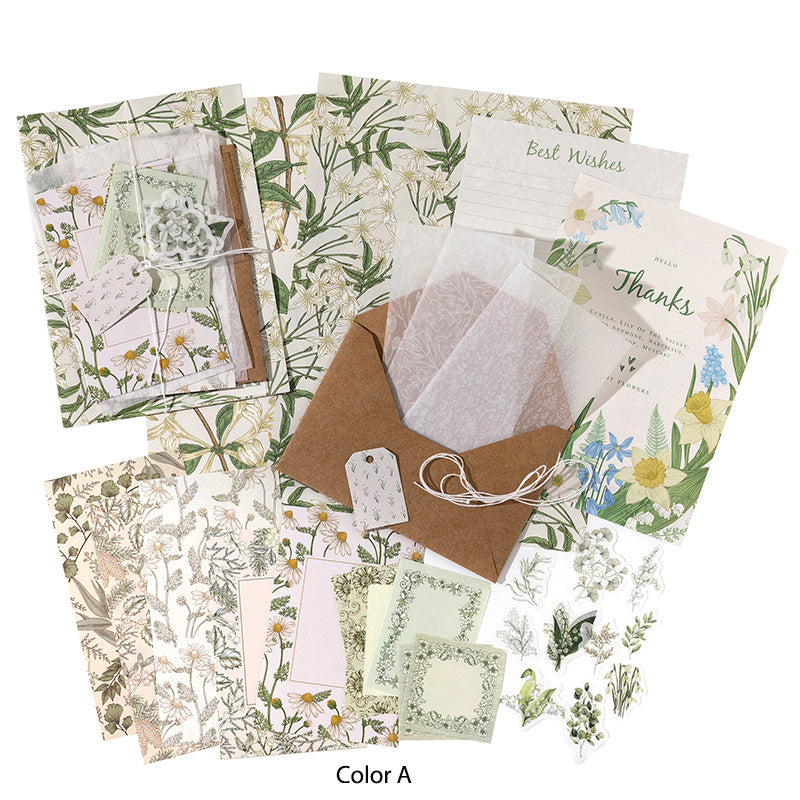 Vintage Forest Scrapbook Stickers - 40pcs Retro Bullet Journal Supplies