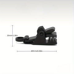 1pc Outdoor Tent Clip Plastic Reinforced Windproof Clip