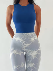 Detachable Chest Pad Backless Tank Top
