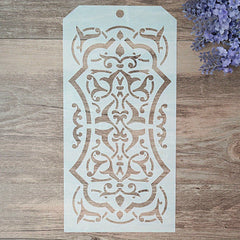 Seamless Stencil for Scrapbooking Paper Card Making Craft