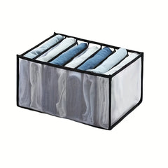 Grids Underwear Organizer Foldable Socks Divider Closet Storage Box