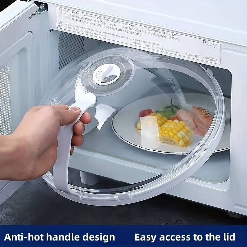 Reusable Microwave Splash Proof Glass Pot Cover, Essential for Home Kitchens
