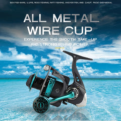 Lightweight Inshore Surf Fishing Reel DK 1000-7000 10kg Power 5.2:1