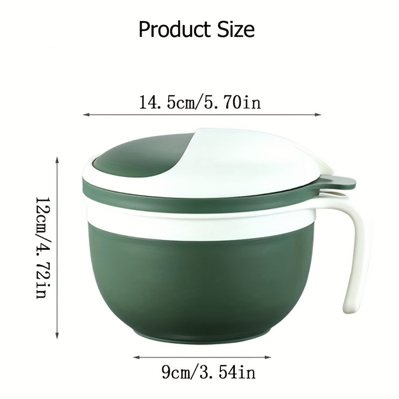 Stainless Steel Instant Noodles Bowl Large Capacity Dorm Lunch Box
