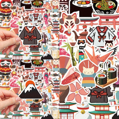 50pcs Western Culture Graffiti Stickers for Laptop Helmet Water Cup Decoration