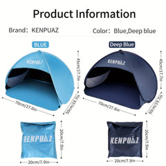 Portable Beach Sun Shelter Tent For Outdoor Picnic Camping - UV Protection