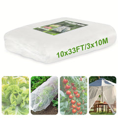 10x33FT Ultra Fine Mesh Netting Pest Barrier Bird Mosquito Plants Cover