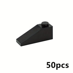 50pcs Building Blocks Roof Tile Slopes Bricks 4286 3x1x1 Dots MOC Construction