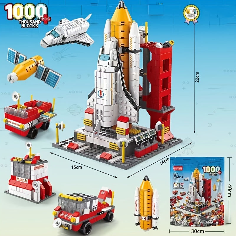 Space Shuttle Launch Complex Building Blocks Set