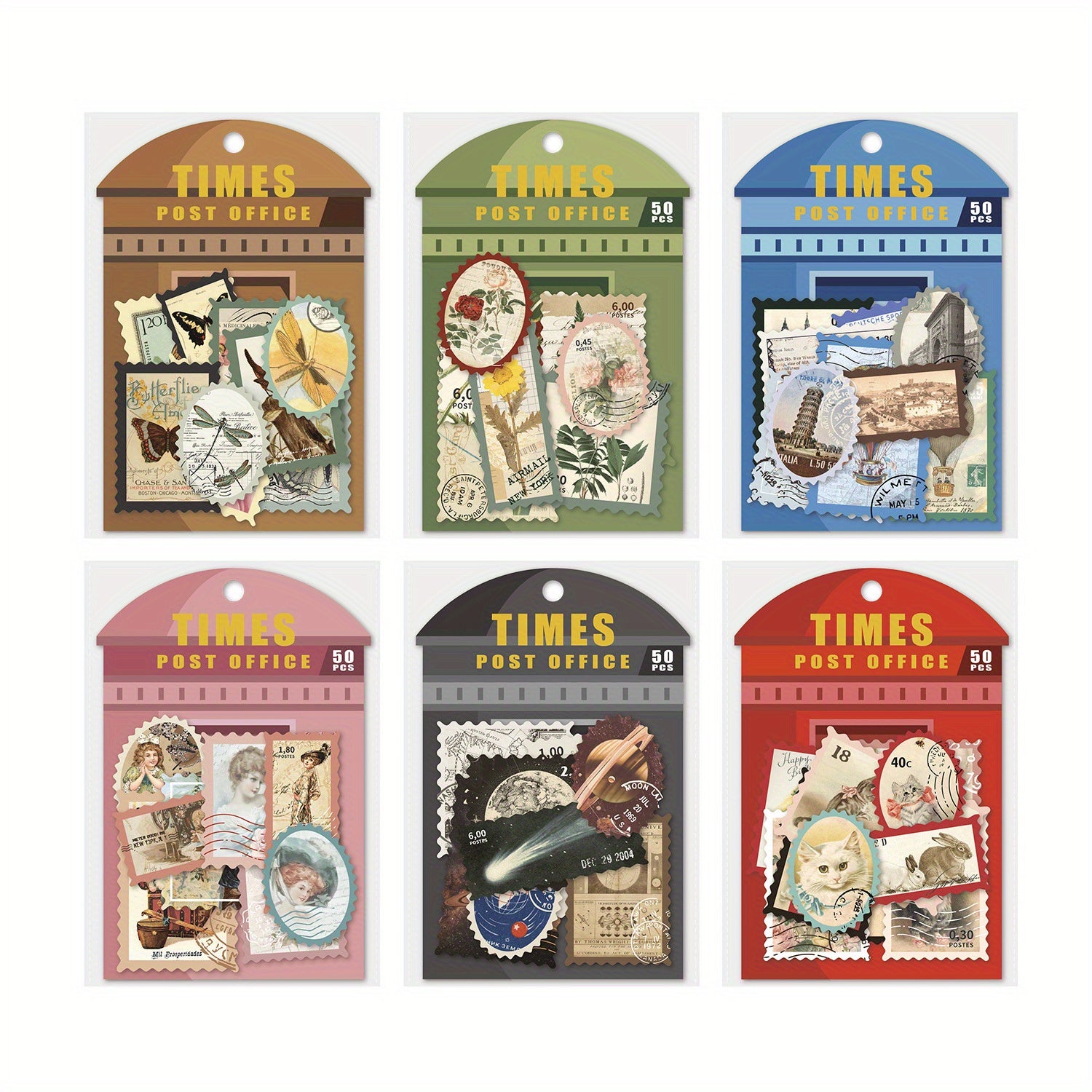 300pcs Decorative Sticker DIY Stamp Album Decoration