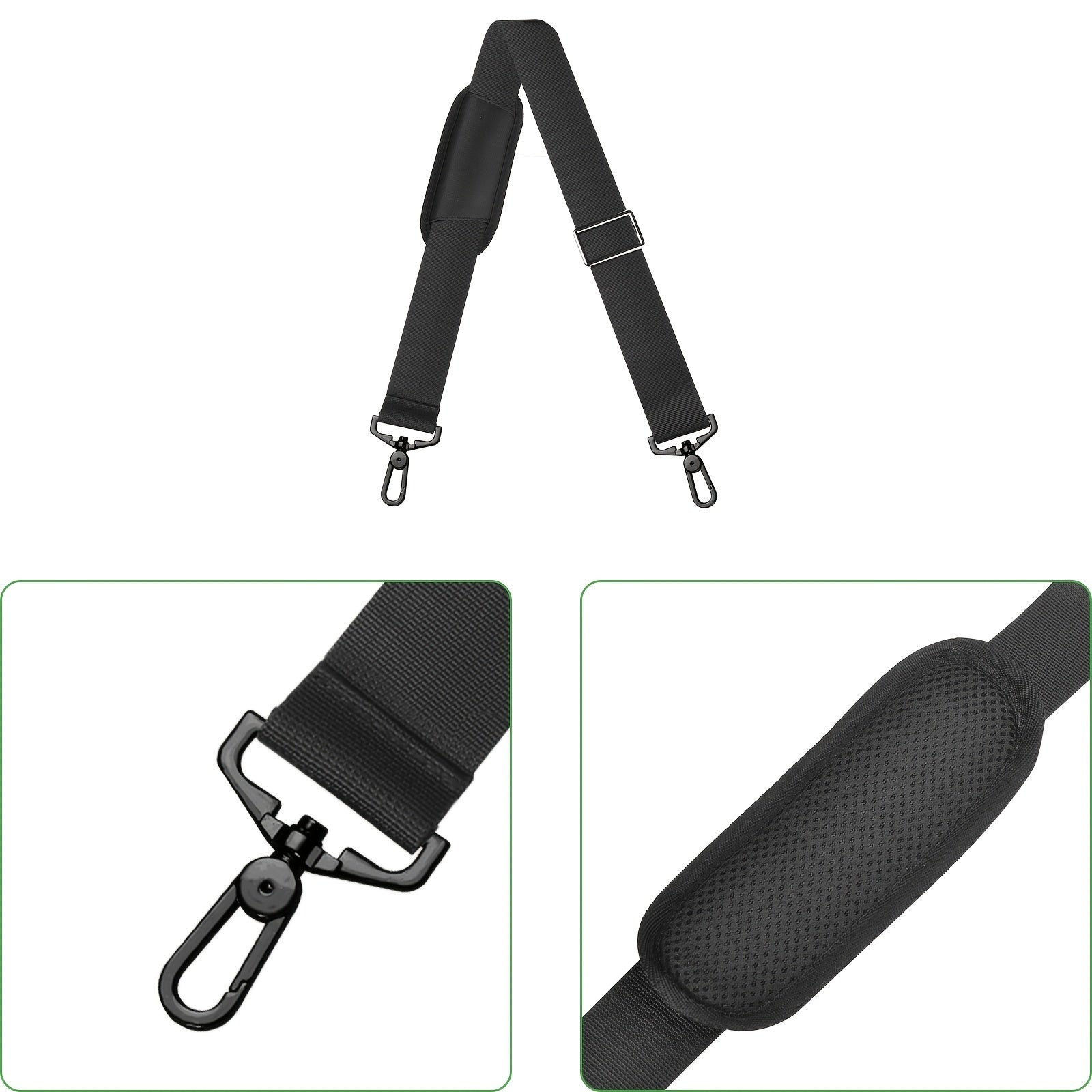 Adjustable Shoulder Strap Replacement for Crossbody Bag Luggage