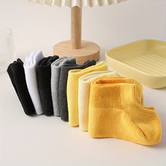 8 Pairs Low Cut Ankle Socks Women's Stockings