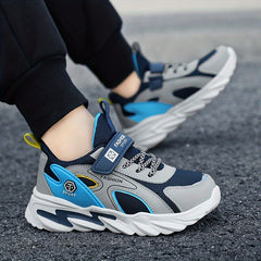 Boy's Chunky Breathable Shoes Soft Sole Sneakers For Outdoor Activities