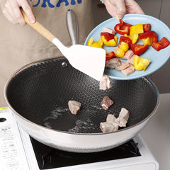 Non Stick Cast Iron Skillet with Glass Lid for Gas Stove and Induction Cooker