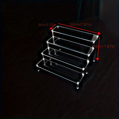Acrylic Ladder Stand for Perfume Desktop Decoration
