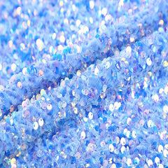 Colorful Velvet Sequin Fabric Glitter And Embroidery DIY Sewing Material