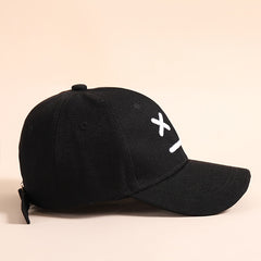 Boys Casual Baseball Cap UV Protection Embroidered Face Expression Cap