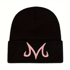 Winter Knitted Beanie Hat with Ear Protection for Outdoor Skiing