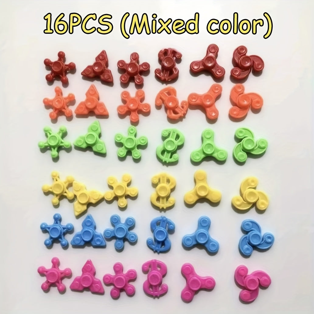 Assorted Mini Fidget Spinners - Classroom Rewards & Party Favors