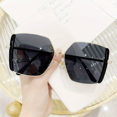 Gradient Metal UV400 Sun Shades Glasses For Driving