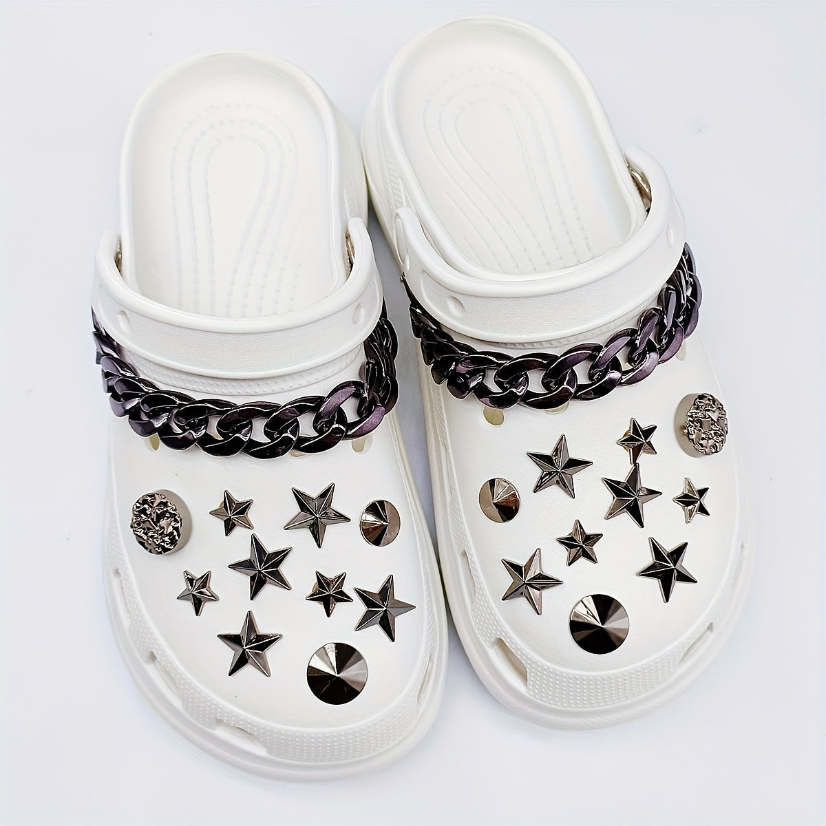 Gun Star Chain Shoe Decoration Set