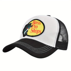 Casual Sunscreen Embroidered Baseball Cap Mesh Sun Visor Net Cap