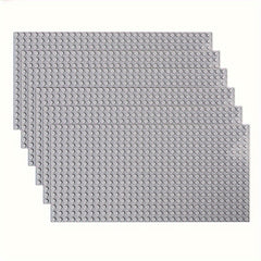 6pcs 16x32 Particle Classic Base Plate Building Block Puzzle Game