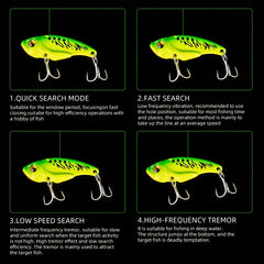 Metal Vibration Sequin Fishing Lure 9PCS Set