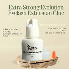 2 Sec Lash Extension Glue 5ml Eyelash Adhesive Fast Drying Maximum Bonding