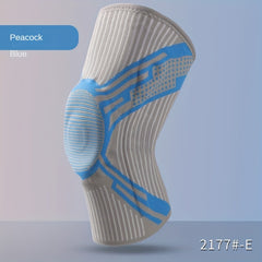 Silicone Fish Scale Spring Support Knee Pads Fitness Sports Stability