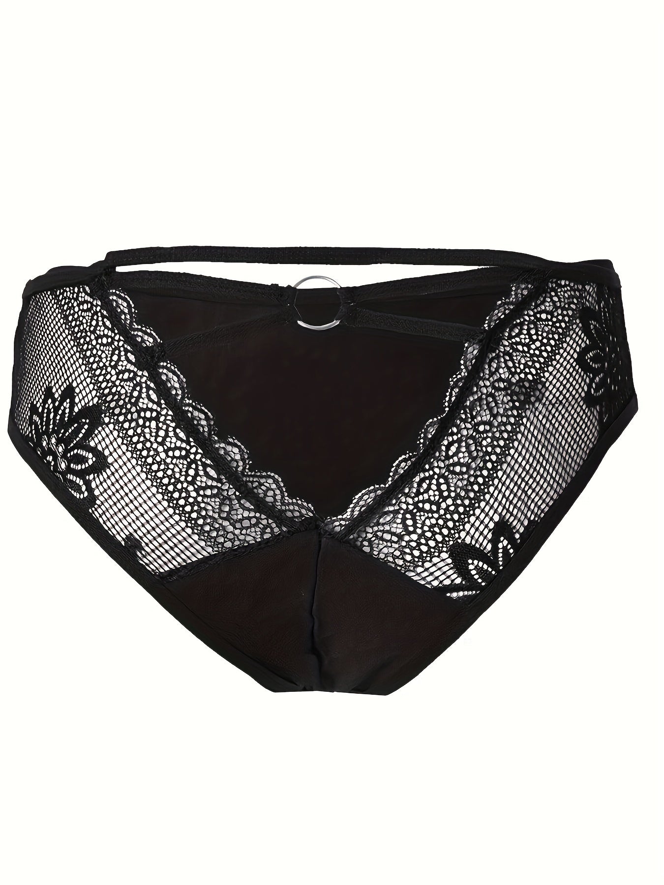 Sexy Brief Women's Plus Lace Sheer Underwear