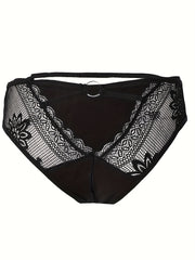 Sexy Brief Women's Plus Lace Sheer Underwear