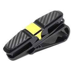 Car Sunglasses Holder Bill Box Clip for Men