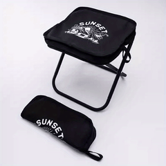 Portable Folding Iron Stool for Outdoor Fishing Picnic
