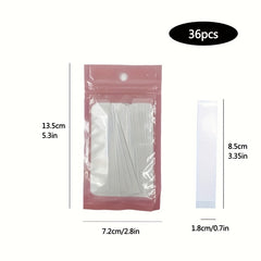 36pcs Invisible Anti-slip Stickers Adhesive for Shirt Neck Women's Lingerie