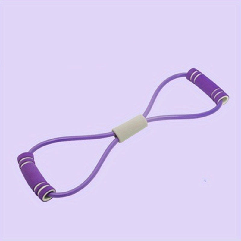 Yoga Elastic Tension Band Home Gym Pilates Fitness Arm Shoulder