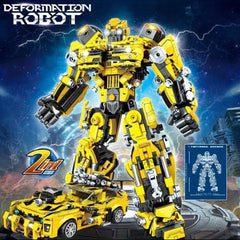 Transforming Robot Car Toy Model Action Figure For Children